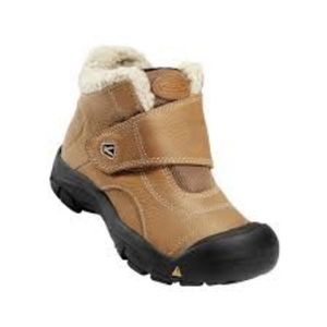 Keen Boys Leather Snow Waterfroof Boots sz 3Y